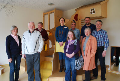 Der U3-Bereich und die Ernennung zur Konsultationskita des Landes stand im Mittelpunkt des Interesses