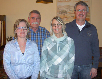 Alexandra Probst, Detlef Stahl, Sabine Steinau und Hans-Georg Sayn (v. l. n. r.)
