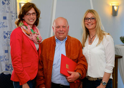 Sabine Bätzing-Lichtenthäler, Wilfried van der Zwaag und Sabine Steinau